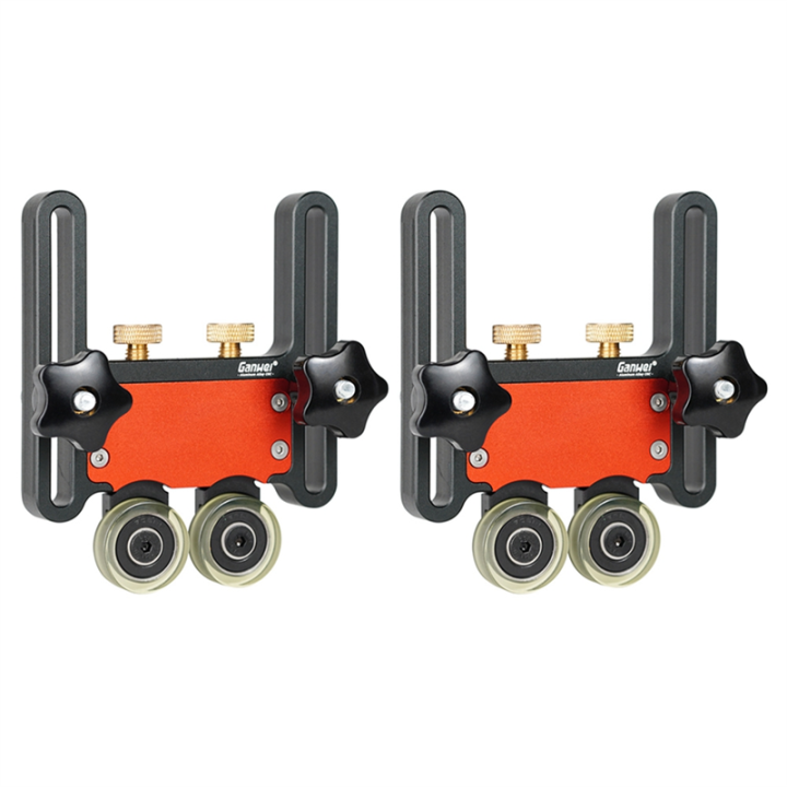 Table Saw Feeder Dual Bearing Roller Feather Boards Multi-Purpose Feather
