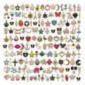 Animal Flower Mixed Enamel Charms Pendants DIY Bracelet Jewelry Making Craft MNP. 