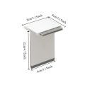 Creative Plastic Kitchen Sink Brush Portable White Mini Cleaning Brush Mini Size Removable Head Multifunctional Brush Kitchen Cleaning. 