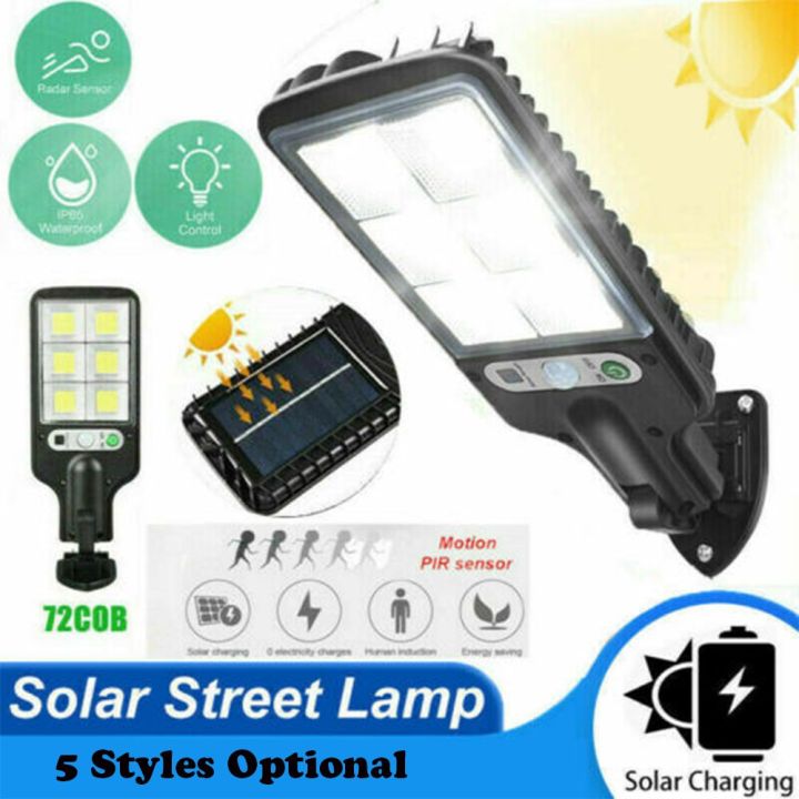Solar Lamps Outdoor Security Street Wall Light Motion Sensor LED Solar Lamp 600W
