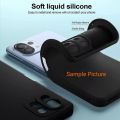 Samsung J6 Plus / J6+/ J6 Prime (Same Size) Silicone Soft Cover Case -Microfiber Inside. 