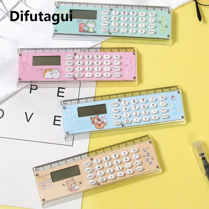 Difutagui%202025%20New%20Ruler%20Calculator%208%20Digits%20Professional%20Clear%20Screen%20Electronic%20Calculator%20Lightweight%20Electronic%20Calculator%20Office%20Supplies%20-%20Image%205
