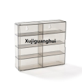 Xujiguanghui Stackable 1:64 Toy Model Cars Display Box 8 Grids Acrylic StLuxury orage Box Dustproof Wall Mounted Display Rack Hotwheels Cars. 