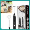 USB Electric Milk Frother - Stainless Steel Hand Blender for Coffee and Milk | USB Rechargeable Multipurpose Milk Frother. 