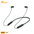 ALEWA Bluetooth Metal Neckband | Super Bass Sound | Magnetic Buds. 