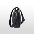 New Casual mama Messenger Bags Crossbody PU Leather Black Handbags for Women Small Shoulder Bag Purse. 
