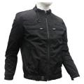 KILOMETER Black Solid Multi Pocket Jacket For Men - KM703. 