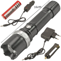 SWAT Multifunction Flashlight With Luxeon LED 3 Watt Bulb. 