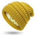 ANX Fashion Woolen Beanies For Women With Silk Interior/ Winter Essential/Satin Silk. 