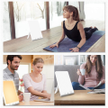 1Set Light Therapy Lamp Touch Dimmable Night Light Timer Function for Home/Travelling. 