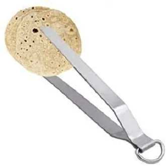 Traditional Roti Chimta Stainless Steel Roti Chimta/Papad Tong | Daraz.com.np