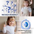 Visual Timer Rechargeable, 60 Minute Countdown Timer Clock for Kids, Silent Kitchen Timer Cooking Pomodoro Timer, Time Management Tool for Office, Meetings, Teaching. 