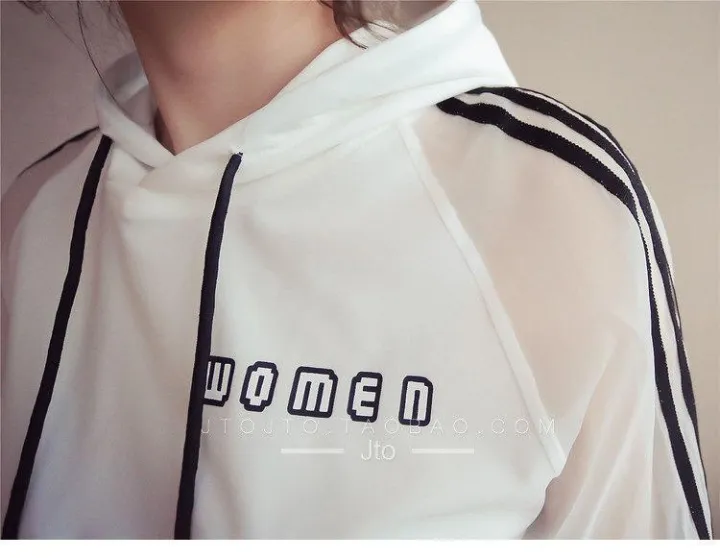 Korean%20Fashion%20Summer%20Korean%20Version%20Plus%20Size%20Hooded%20Casual%20Sports%20Set%20Female%20Fashion%20Loose%20Shorts%20Two%20Pieces%20Set%20Tide%20-%20Image%205