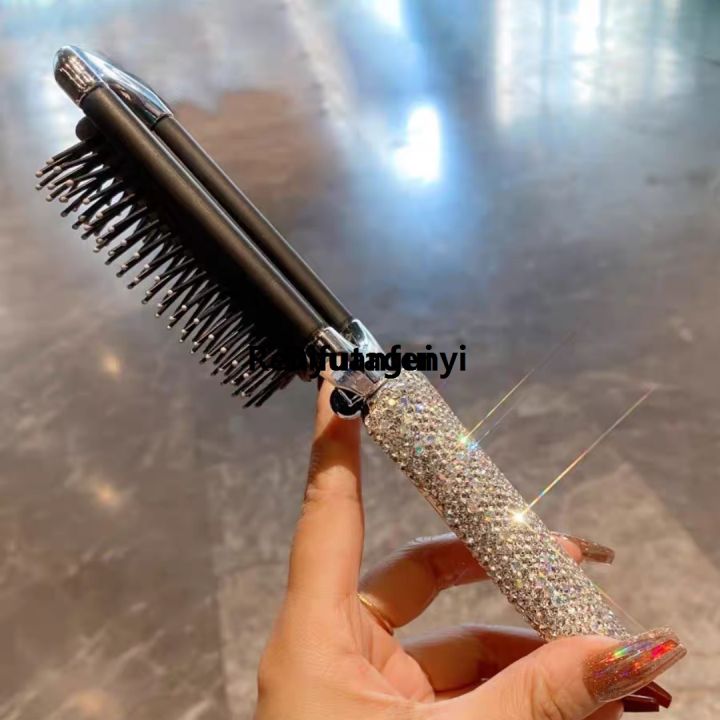 Difutagui%20High%20appearance%20level%20air%20cushion%20folding%20comb%20artificial%20diamond%20Luxury%202025%20New%20set%20with%20mirror%20mini%20portable%20all-in-one%20massage%20comb%20-%20Image%206