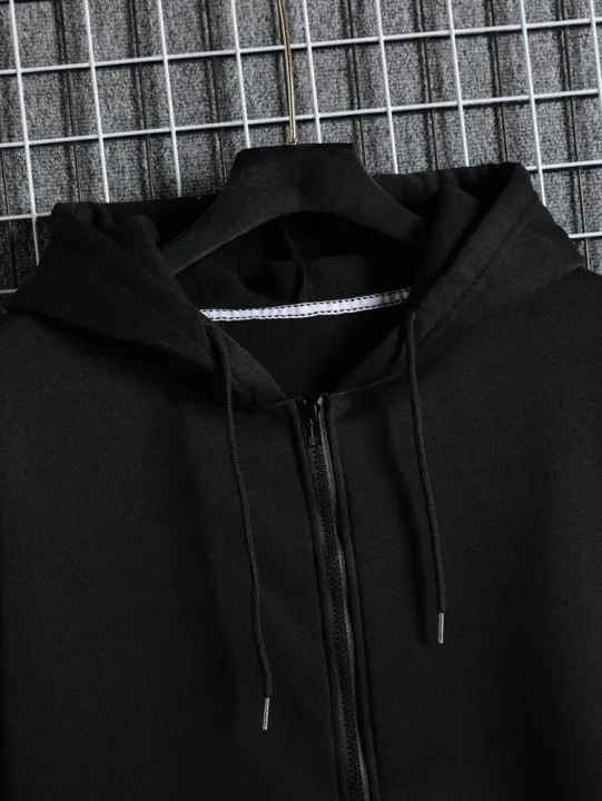 Men%20Solid%20Zip%20Up%20Pocket%20Drawstring%20Hoodie-Winter%20Wear%20-%20Fashion%20%7C%20Hoodies%20For%20Men%20%7C%20Men'S%20Wear%20%7C%20-%20Image%204