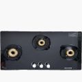 Instahome 3 Burner Gas Hob Cooktop. 