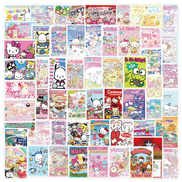 50pcs%20Children%20Stickers%20Cartoon%20Kuromi%20My%20Melody%20Cute%20Decals%20Toys%20for%20Girl%20Laptop%20Kawaii%20Aesthetic%20Anime%20Decoration%20Kids%20Sticker%20-%20Image%207