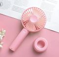 Portable Rechargeable Usb Mini Fan With Stand. 