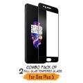 Full Glue Tempered Glass for One Plus 5 Black [Buy 1 Get 1 Free]. 