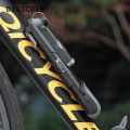 DISICHEN Original WEST BIKING Portable Bicycle Pump Mini Hand Pump Gauge Cycling Air Pump Ball Toy Tire Inflator Schrader Presta For MTB Road Bike. 