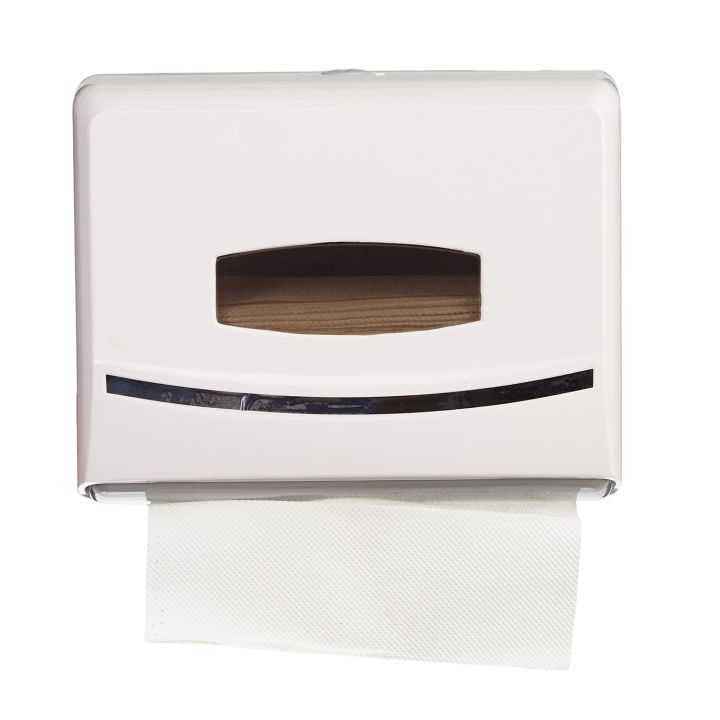 Wall%20Mount%20Tissue%20Holder%20M%20fold%20Paper%20Towel%20Dispenser%20-%20White%20-%20Image%203