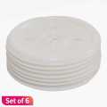 Electrical Round Plate/Holder Plate Set Of 6. 