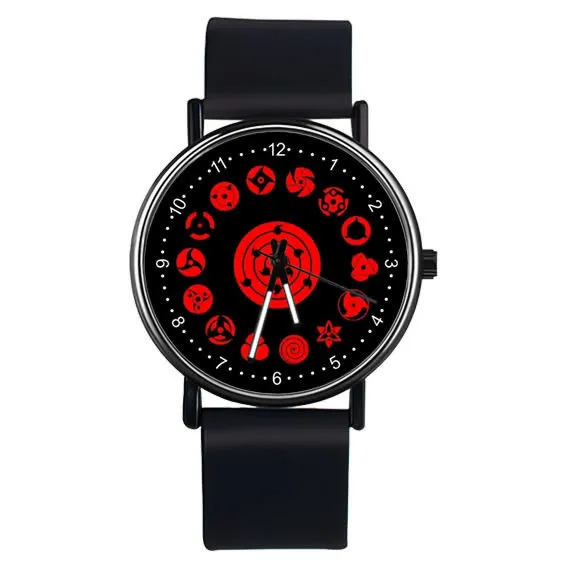 Naruto%20Peripheral%20Kaleidoscope%20Sharingan%20Uchiha%20Itachi%20Sasuke%20Naruto%20Same%20Style%20Children's%20Watch%20-%20Image%203