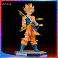 Zheng Hot Anime Dragon Ball Son Goku Super Saiyan Figure 17cm/6.69in Goku DBZ Action Figure Model Gifts Collectible Figurines for Kids. 