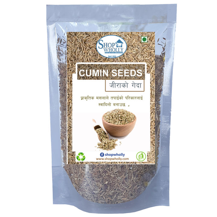 SHOP WHOLLY Cumin Seeds (Jeera ) - 1kg | Daraz.com.np