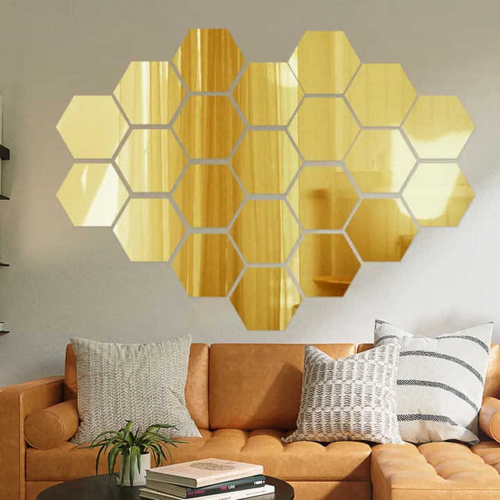 6/12PCs%20Hexagonal%20Diy%203D%20Mirror%20Wall%20Stickers%20Restaurant%20Aisle%20Floor%20Personality%20Decorative%20Mirror%20Paste%20Living%20Room%20Sticker%20-%20Image%202