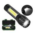 Mini Rechargeable LED Tactical Flashlight(Torch Light). 