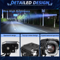 Motorcycle LED Pods Auxiliary Driving Fog Lights LED Spotlight Projector Work Light for Truck SUV UTV Tractor ATV. 