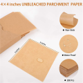 5000 Pcs Unbleached Parchment Paper Baking Sheets, Inches Non-Stick Precut Baking Parchment, Perfect for Wrapping. 