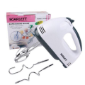 Scarlett Professional Hand Mixer - Electric Whisk for Kitchen Tools. 