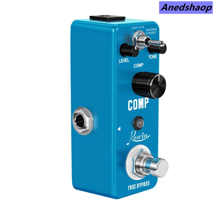 Anedshaop%20Rowin%20Guitar%20Bass%20Pedal%20Compressor%20Effect%20Studio%20Grade%20Comperssion%20Special%20Ultimate%20Comp%20Mini%20Effector%20Bypass%20CS-3%20Pure%20Sky%20Blue%20-%20Image%205