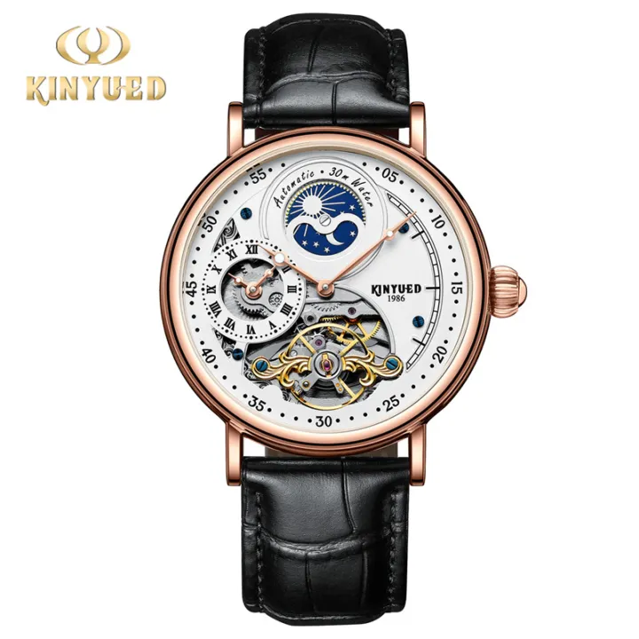 Kinyued%20brand%20fashionable%20luxury%20dual%20time%20zone%20moon%20phase%20leather%20waterproof%20automatic%20mechanical%20men's%20watch%20-%20Image%209