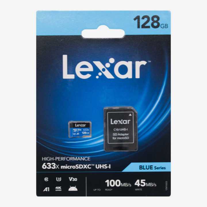 Lexar 633X 128GB Micro SDHC Card