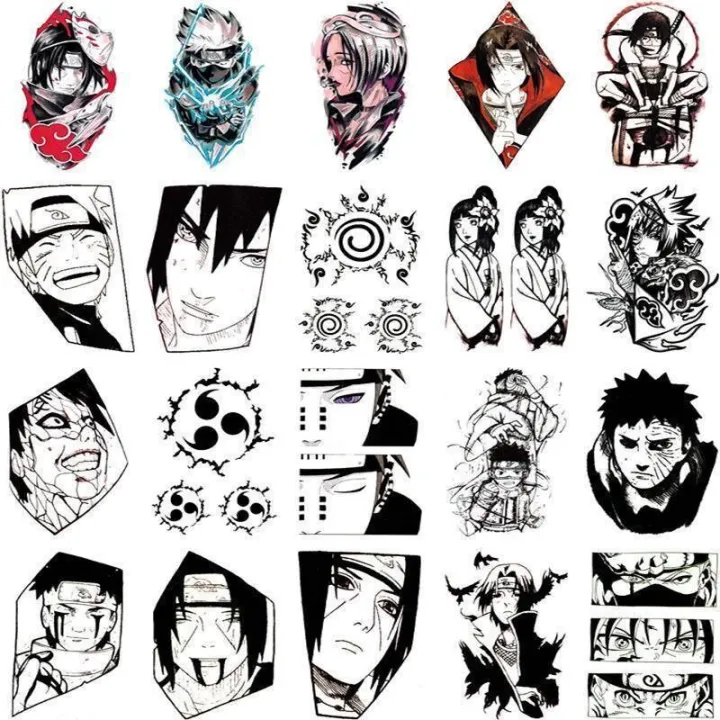 Sale%E3%80%91Naruto%20Dark%20Tattoo%20Sticker%20Organization%20Ringeye%20Tattoo%20Sasuke%20Uchiha%20Mustang%20Oshimaru%20-%20Image%203