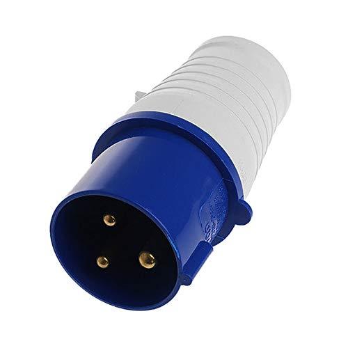 Generic 32 Generic 32 Amp 3 Pin Plug 220-250 Volt 2P+E Ip44 32A Generator Duty ...