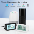 Wenefang Zigbee Weather Station Digital Thermometer Room Tuya Smart Hygrometer High Quality Electronic Table Clock Temperature And Humidity Sensor. 