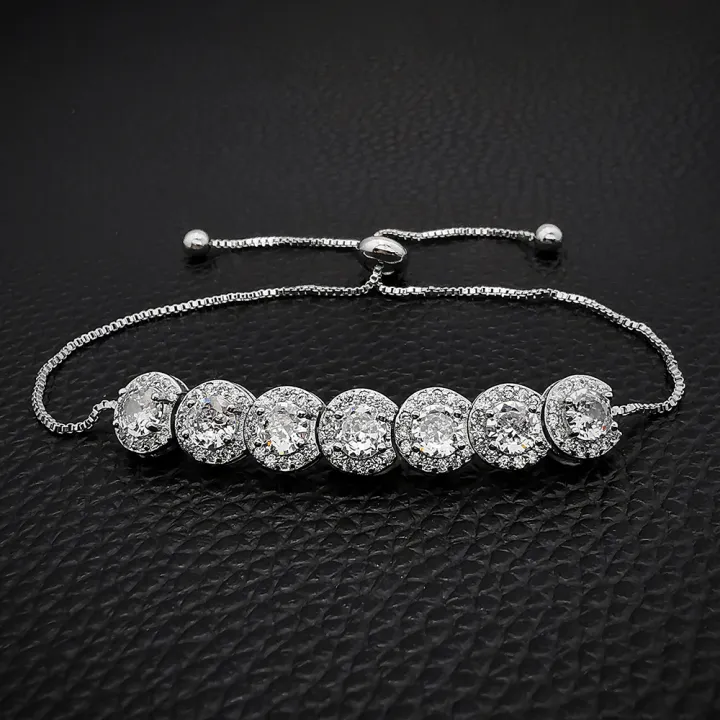 2023%20New%20Luxury%20Green%20Pink%20Rose%20Gold%20Silver%20Color%20CZ%20Bracelet%20Bangle%20for%20Wedding%20Women%20on%20Hand%20Gift%20Jewelry%20Wholesale%20Bulk%20S5243%20-%20Image%205