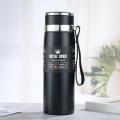 800ml Thermal Water Bottle Thermos Vacuum Flask Double Stainless Steel Coffee Tea Insulated Cup Leakage-proof for Office. 