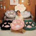 Cats Paws Cushion Kawaii Chair Cushions 27.5 X 23.6Inch Kawaii Stuff Seat Pad Comfy Lazy Sofa Office Floor Pillow, White Easy Install Easy to Use. 