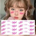 Sale】Jolin Sticker uglybeauty Tour Concert Should Aid Makeup Face Jolin Luminous Sticker. 