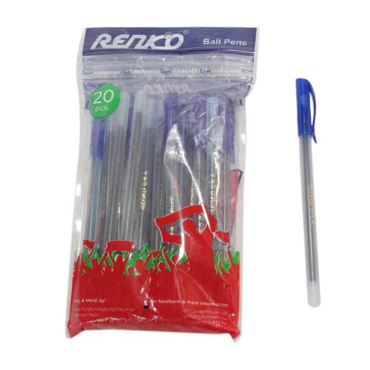 Renko%20Ball%20Pen%2020pcs%20-%20Image%203