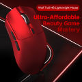 LANGTU M8 Wireless Gaming Mouse Red 1000mAh Rechargeable Lightweight Bluetooth 2.4G Wired Mouse 12000DPI 1000Hz Type-C Gaming Mouse for PC Laptop. 