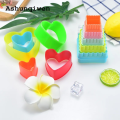 Ashunqiwen 5 Pcs - Multi Color 5pcs/set Cookies Cutter Frame Fondant Biscuit Cake Mould DIY Star Chirstmas Tree Round Heart Flower Mold Cookie Maker. 