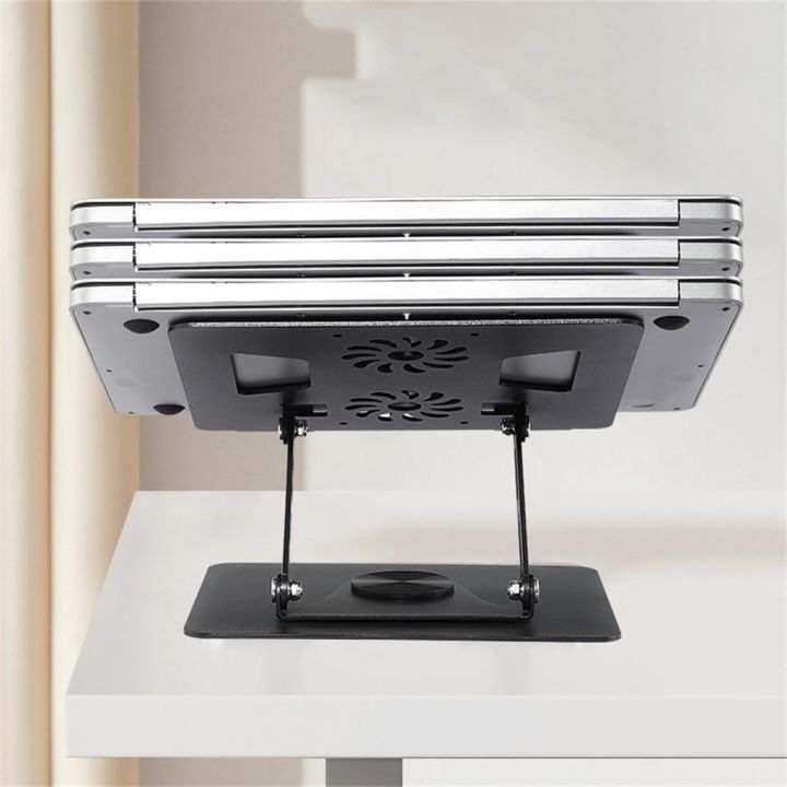 Adjustable%20360%C2%B0%20Rotaing%20Portable%20Foldable%20Aluminum%20Alloy%20Tabletop%20Laptop%20Stand%20with%20fan%20-%20Image%206