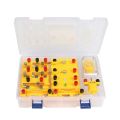 (GGBR) Electric Kids Toy Basic Circuit Electricity Learning Kit Physics Teaching Aids Education DIY Assembly Experiment. 