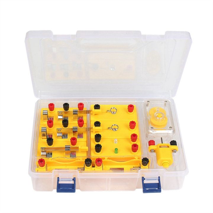(GGBR) Electric Kids Toy Basic Circuit Electricity Learning Kit Physics Teaching Aids Education DIY Assembly Experiment